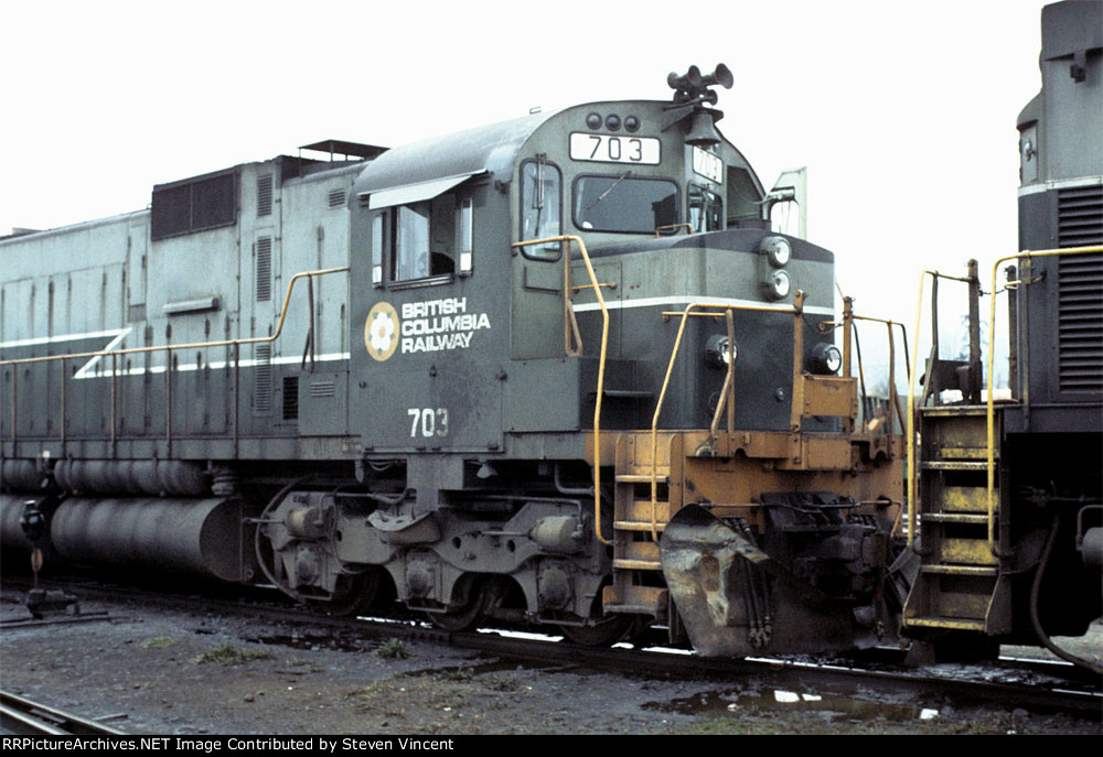 British Columbia Railway MLW C630M #703